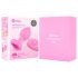 b-vibe heart - vibratore anale ricaricabile e wireless (rosa)