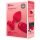 B-vibe heart - vibratore anale ricaricabile con telecomando (rosso)