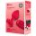 B-vibe heart - vibratore anale ricaricabile con telecomando (rosso)