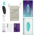 We-Vibe Moxie+ - Vibratore per Clitoride Ricaricabile con Comando a Distanza e App Smart (Turchese) 