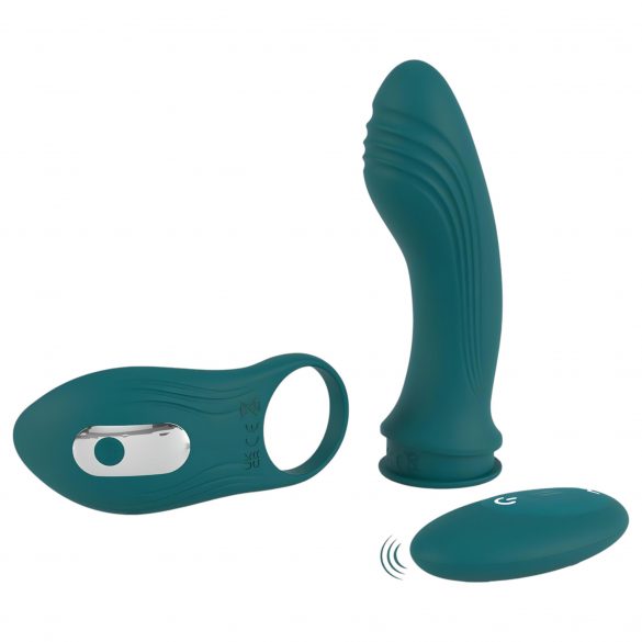 Scelta di coppia - Vibratore variabile 3in1 (turchese) 