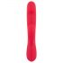 Smile Thumping Rabbit - Vibratore rosso a 3 motori ricaricabile