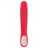 Smile Thumping Rabbit - Vibratore rosso a 3 motori ricaricabile