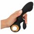 Vibratore Eterno con Stimolatore Clitorideo Gonfiabile - Nero 