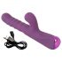 Javida - 3 in 1 Vibratore con coniglietto (viola)