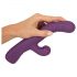 Javida - 3 in 1 Vibratore con coniglietto (viola)