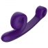 Snail Vibe Curve - Vibratore 2in1 con stimolatore clitorideo (viola)