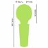 You2Toys Mini Wand - massaggiatore vibrante ricaricabile (verde)