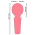 You2Toys Mini Wand - vibratore massaggiatore ricaricabile (rosa)