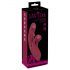 Javida Rabbit 2 Funzioni - Vibratore con braccio clitorideo (rosso)