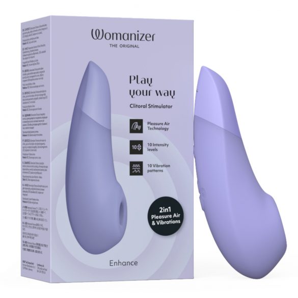 Womanizer Enhance - Stimolatore clitorideo a onde (rosa)