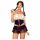 Costume Dirndl Slaviana Obsessive - travestimento bavarese (4 pezzi)  - L/XL