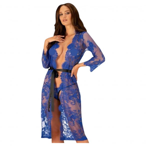 Kimono in pizzo Cobaltess - blu 