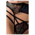 Set Intimo Passion Floris con Motivo Floreale (Nero)  - L/XL