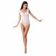 Body in rete bianca con ali d'angelo Passion BS064 - taglia unica S-L 