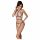 Set di Lingerie Seduzione Diavolessa - "Passion Chika" (crema) 