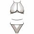 Set di Lingerie Seduzione Diavolessa - "Passion Chika" (crema) 