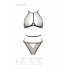 Set di Lingerie Seduzione Diavolessa - "Passion Chika" (crema) 