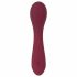 Vibratore Curvo per Punto G Ricaricabile in Silicone (Bordeaux) - Confezione Eco-friendly 