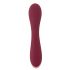 Vibratore Curvo per Punto G Ricaricabile in Silicone (Bordeaux) - Confezione Eco-friendly 