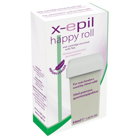 X-Epil Happy Roll - cartuccia di cera (50 ml) - ipoallergenica