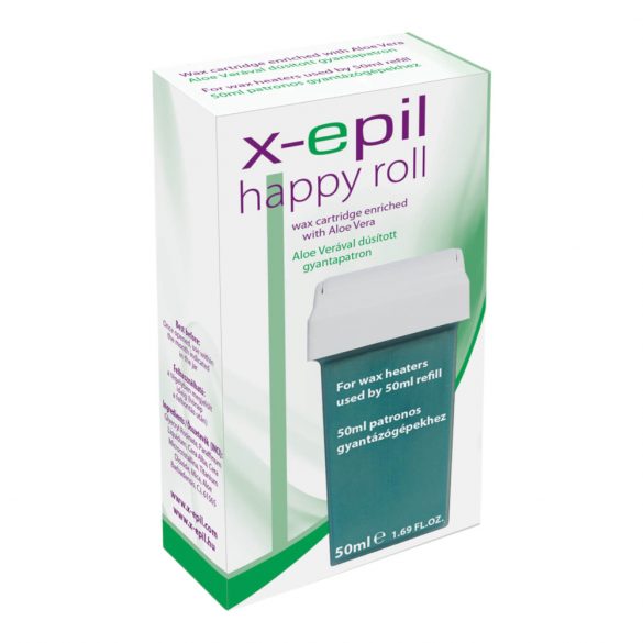 Cartuccia di cera con Aloe Vera per X-Epil Happy Roll (50ml) 