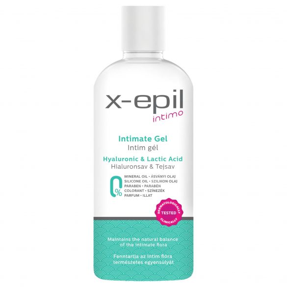 Gel Intimo Idratante con Acido Ialuronico e Lattico X-Epil 