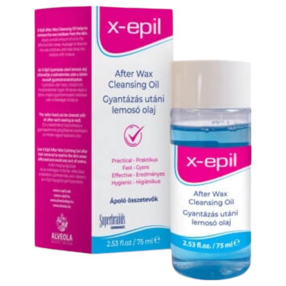 Olio Detergente Post-Epilazione X-Epil con Aloe Vera e Azulene (75ml) 