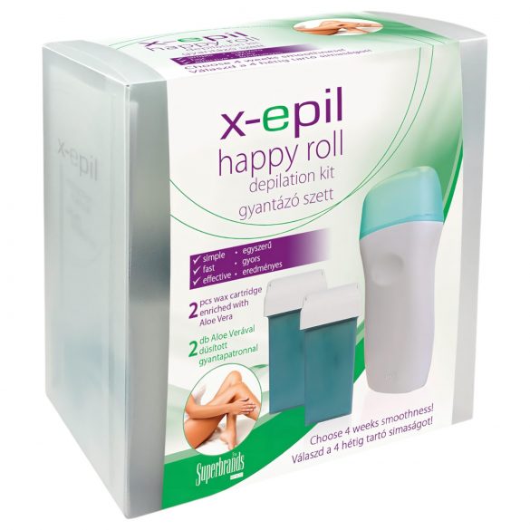 X-Epil Happy roll - kit per ceretta