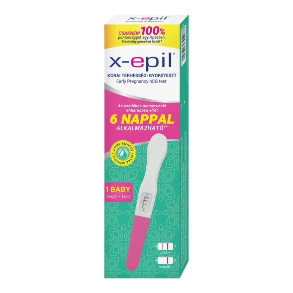 Test di Gravidanza Precoce ad Alta Sensibilità X-Epil (1 pezzo) 