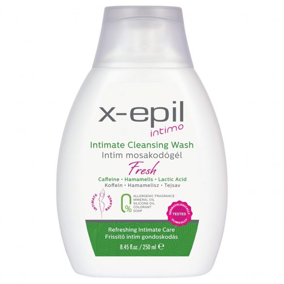 X-Epil Intimo Freschezza con Caffeina - gel detergente intimo (250ml) 