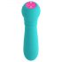 Vibratore compatto in silicone Ultra Bullet di FemmeFunn (turchese) 