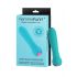 Vibratore compatto in silicone Ultra Bullet di FemmeFunn (turchese) 