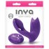 Inya Bump-N-Grind - Vibratore Clitorideo 2in1 Riscaldante con Radio (Viola)