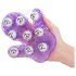 Roller Balls Massager - Massaggiatore a mano (viola)