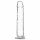 Addiction Crystal - dildo con ventosa (trasparente) - 18 cm