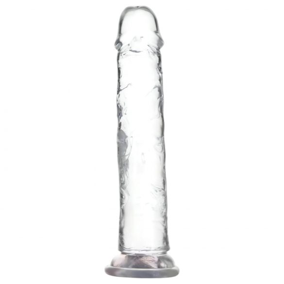 Addiction Crystal - dildo con ventosa (trasparente) - 20cm