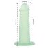 Addiction Coctails - dildo in silicone con base (verde)