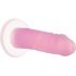 Dildo in Silicone con Base a Ventosa Addiction Cocktails (Rosa) 