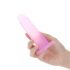 Dildo in Silicone con Base a Ventosa Addiction Cocktails (Rosa) 