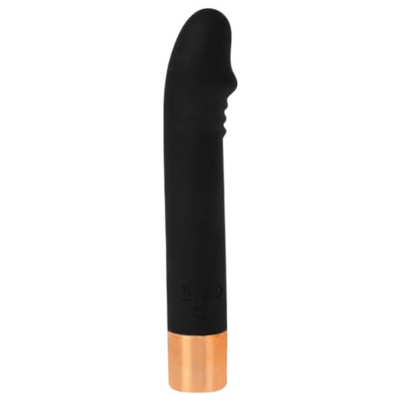 Charming Vibe Dick - vibratore ricaricabile per il punto G (nero)