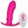 Vibratore prostatico ricaricabile Nalone Marley resistente all'acqua con funzione di riscaldamento e telecomando (rosa) 