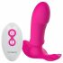 Vibratore prostatico ricaricabile Nalone Marley resistente all'acqua con funzione di riscaldamento e telecomando (rosa) 