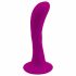 Plug Anale Pretty Love con Ventosa - Dildo Anale Curvato Rosa 