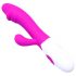 Pretty Love Snappy - Vibratore impermeabile per punto G con stimolatore clitorideo (viola) 