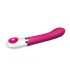 Vibratore Impermeabile per Punto G "Pretty Love Daniel" in Velluto (Rosa-Bianco) 