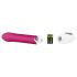 Pretty Love Daniel - Vibratore G-spot impermeabile (rosa-bianco)