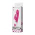 Vibratore Impermeabile per Punta G e Clitoride Pretty Love Gene (Rosa-Bianco) 