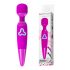 Vibratore Massaggiante Pretty Love Wand con Batteria Ricaricabile (Viola) 