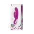 Pretty Love Webb - vibratore ricaricabile e impermeabile con stimolatore clitorideo (rosa) 